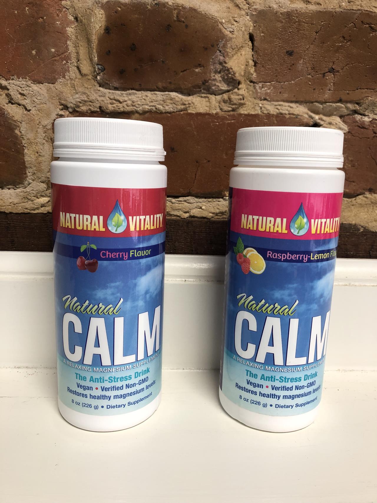 Natural Calm Stress Relieving Nutritional Supplement Medlin